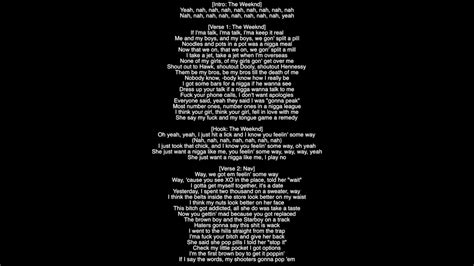 Full Lyrics Some Way Nav Featuring The Weeknd Youtube