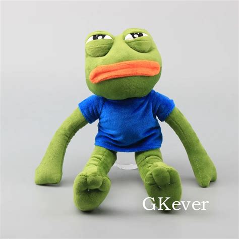 Buy Cartoon Pepe Sad Frog Plush Toy Soft Stuffed