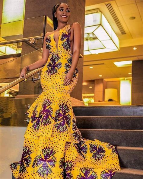 Wow Ideas For These African Fashion Dress African Wax Prints Lobola Outfitslobola Dresses