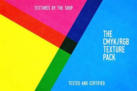 The Cmykrgb Texture Pack Custom Designed Textures ~ Creative Market