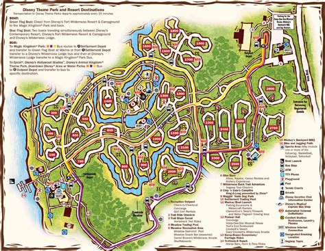 Maybe you would like to learn more about one of these? Resort Map | Disney's The Cabins at Fort Wilderness Resort ...