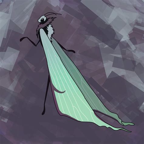 Oc Luna Moth Inspired Character Rhollowknight