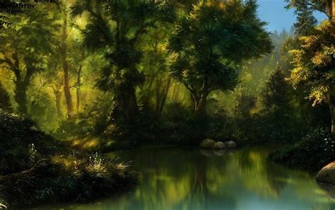 Painting Forest Wallpapers Top Free Painting Forest Backgrounds