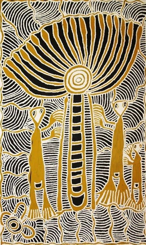 Windmill And Spirit Men Australian Aboriginal Art Art Art