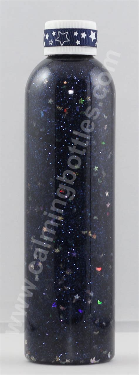 8oz Calming Glitter Bottle Starry Night Etsy
