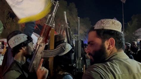 Taliban Feiern Jahrestag Des Abzugs Westlicher Truppen Newsorfat