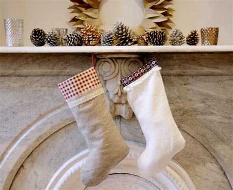Diy Christmas Stockings Tutorial The Thread