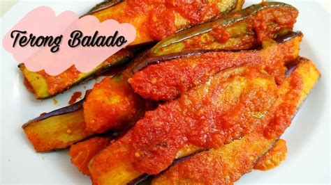 Terong balado, salah satu primadona masakan dari ranah minang. RESEP TERONG BALADO - YouTube