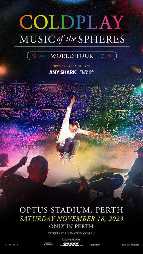 Coldplay Announce One Off Australian 2023 Stadium Concert In Perth For