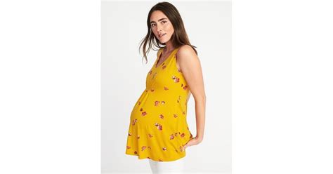 Old Navy Maternity V Neck Bump Skimming Tank What To Wear To A Wedding When Youre Pregnant