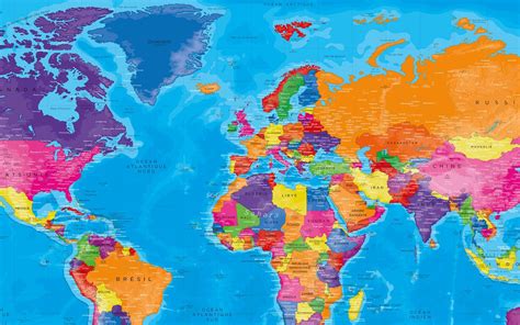 Carte Monde Politique Carte Monde Mappemonde Planisphère