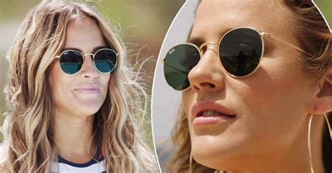 Caroline Flack Ray Bans Buy The Love Island Hosts Round Sunglasses