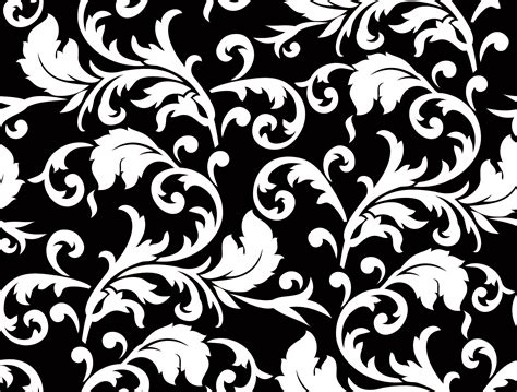 Victorian Floral Pattern Vector Clip Art Library