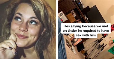 Woman Records Her Refusal To Sleep With Her Tinder Date And His Attempts To Coerce And Shame Her