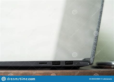 Lenovo Yoga Slim 7i Fabric Cover Editorial Stock Photo Image Of