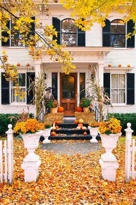 40 Amazing Ways To Decorate Your Front Door With Fall Style Fall