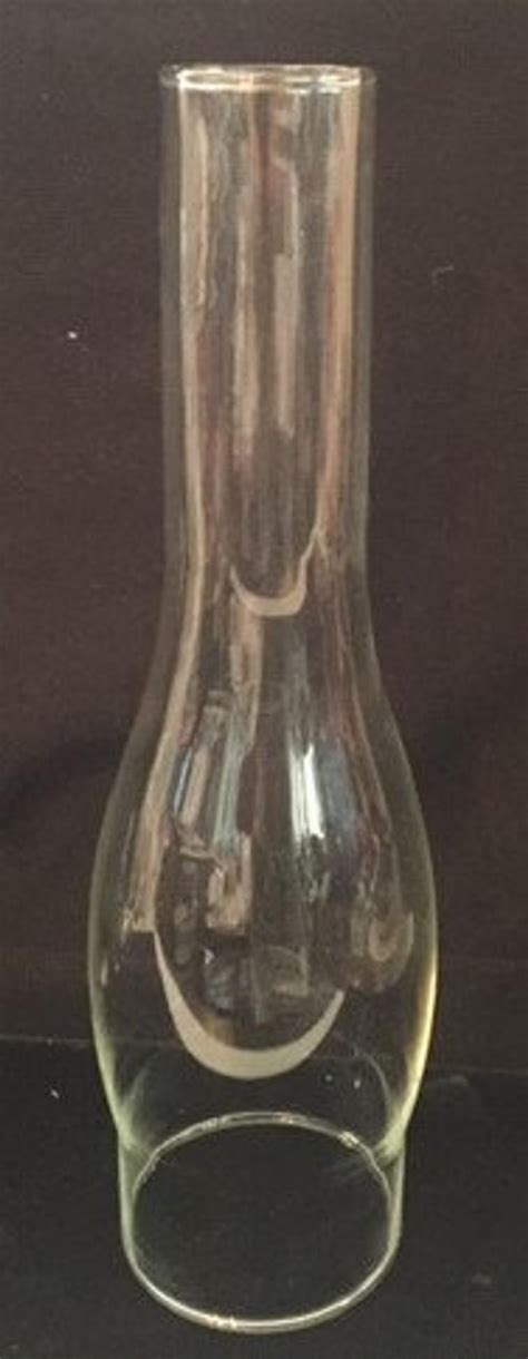 Vintage Replacement Glass Hurricane Lantern Globe Lamp Shade Etsy