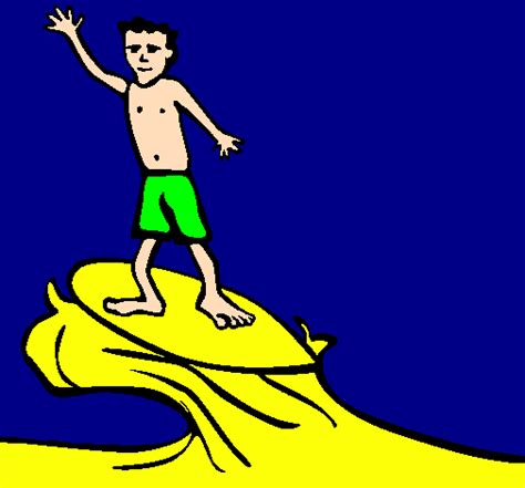 Desenho De Surfe Pintado E Colorido Por Usuário Não Registrado O Dia 17 De Junho Do 2011