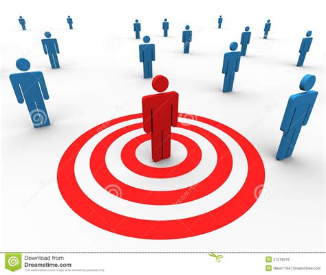 Concept Of Targeting People Royalty Free Stock Image - Image: 21519076