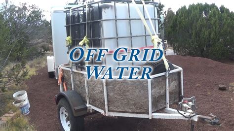 Off Grid Water How Do I Get Water For My Off Grid Living Youtube