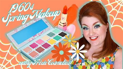 Spring Makeup Qanda Doing 60s Inspired Makeup Using Trixie Cosmetics