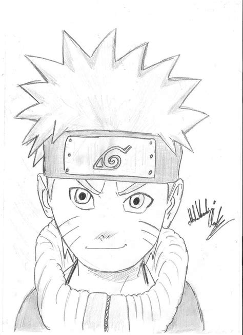 Naruto Drawing By Abdulkadirocal On Deviantart