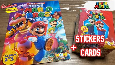 Álbum Super Mario Bros La Película Woow Stickers Youtube