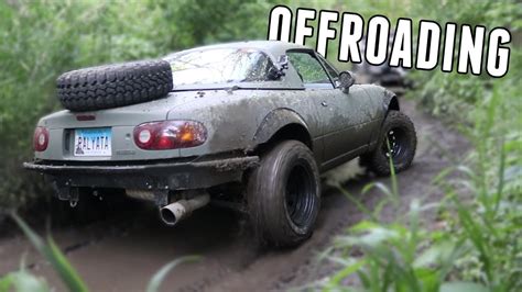 Exploring And Offroading In The Lifted Miata Youtube