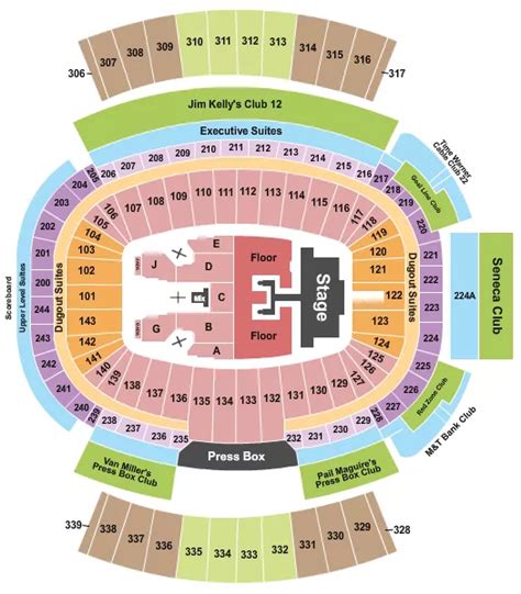 Highmark Stadium Orchard Park Tickets And Seating Charts Etc