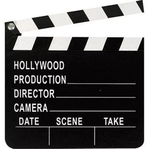 Hollywood Movie Clapboard 7in X 8in Party City