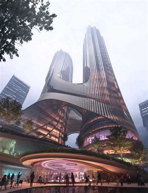 Zaha Hadid Architects Wins Tower Competition For Shenzhen Bay