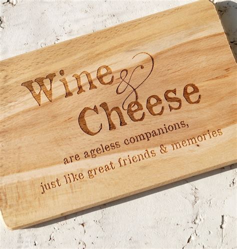 Cheese Board Cutting Board Engraved Cutting Board Cheese Serving