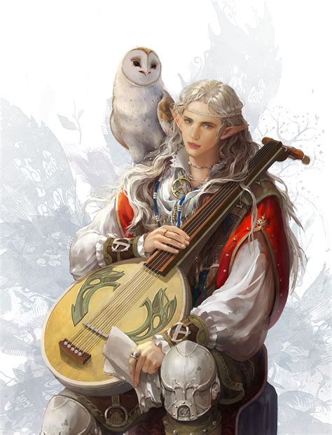 Archeage Elf Mocca Jeong Fantasy Illustration Fantasy Art Fantasy