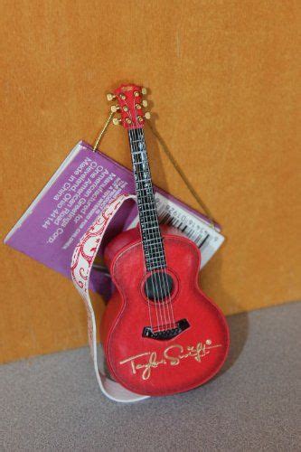 Taylor Swift Guitar Long Live Musical Heirloom Ornament 2012 Taylor