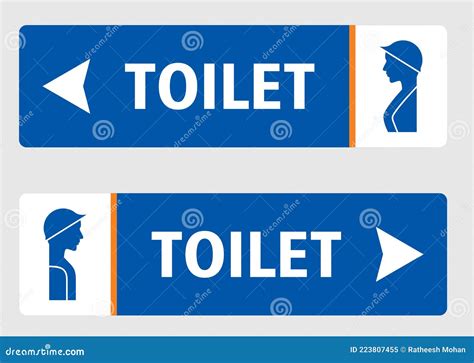 Gents And Ladies Wc Sign For Restroom Wc Icon Vector Illustration