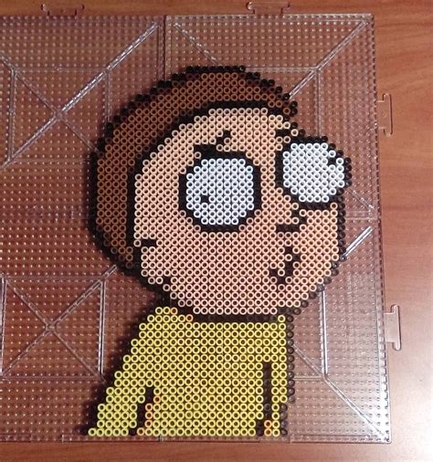 Rick And Morty Perler Beads By Jaysprites Perler Bead Art Diy Perler