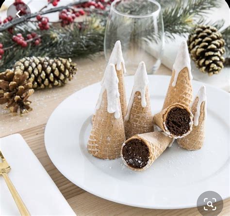 Snowy Chocolate Pine Cones Artofit