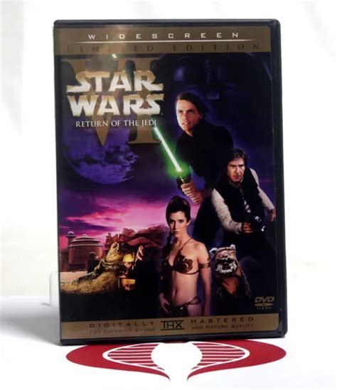STAR WARS RETURN Of The Jedi VI Wide Screen Limited Edition With Bonus Disc PicClick