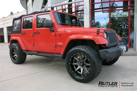 Jeep Wrangler With 20in Fuel Rampage Wheels And Nitto Terra Grappler G2