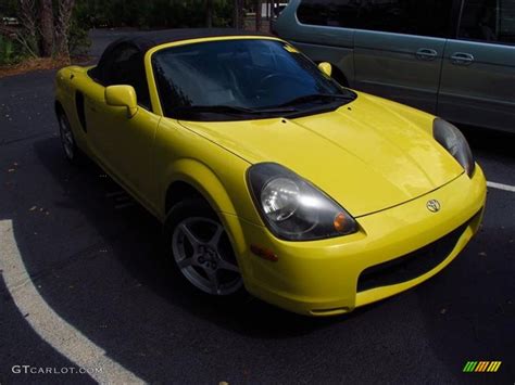 2001 Solar Yellow Toyota Mr2 Spyder Roadster 50085451 Photo 4