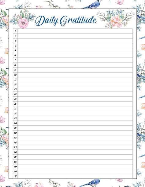 How To Practice Gratitude And Free Printable Gratitude Journal