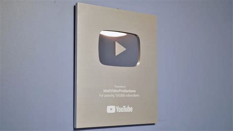 Unboxing My 100000 Subscriber Youtube Award Youtube