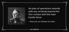 TOP 7 QUOTES BY HELMUTH VON MOLTKE THE ELDER | A-Z Quotes