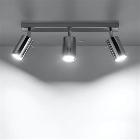 Raw Design Flex Adjustable Triple Ceiling Spot Light Darklight Design