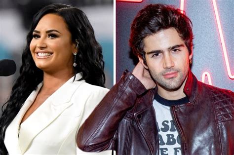 Demi Lovatos Ex Max Ehrich Learned Relationship Was Over Through A