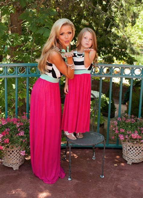 Mommy And Me Clothing Mother Daughter Matching Outfits Mother Daughter Outfits Girl Outfits