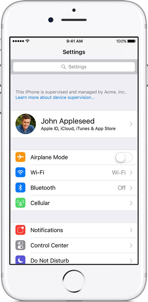 Get Started With A Supervised Iphone Ipad Or Ipod Touch Apple Support