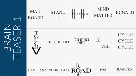 Man Board Stand I Brain Teaser Puzzle Logical Puzzle Teaser 1