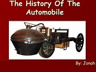 PPT - The History Of The Automobile PowerPoint Presentation, free ...