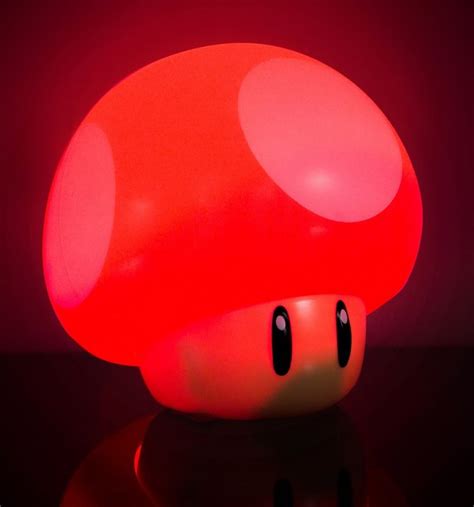 Give the gamers in your life a gift that'll make them jump for joy like mario Super Mario Mushroom Light